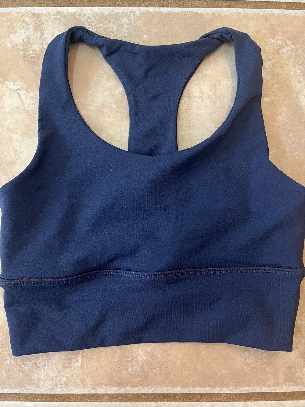 DYI Navy Sports Bra Racerback